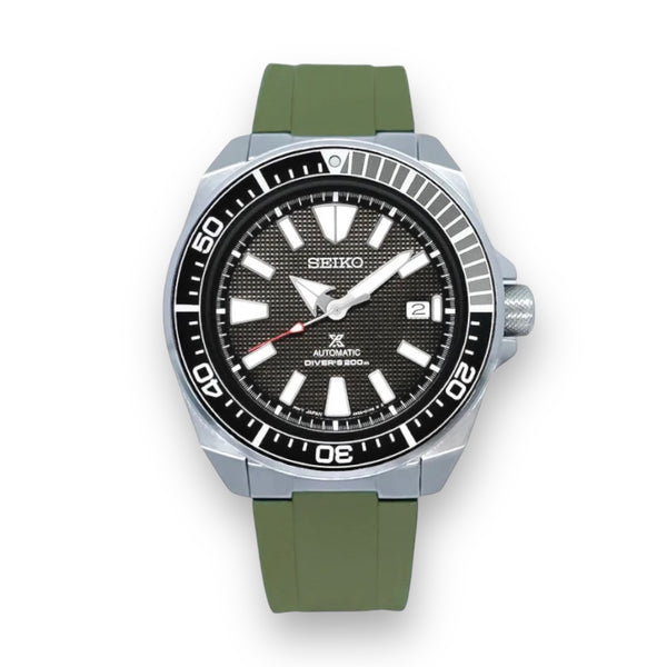 (PRE-ORDER) END LINK RUBBER STRAP FOR SEIKO SAMURAI