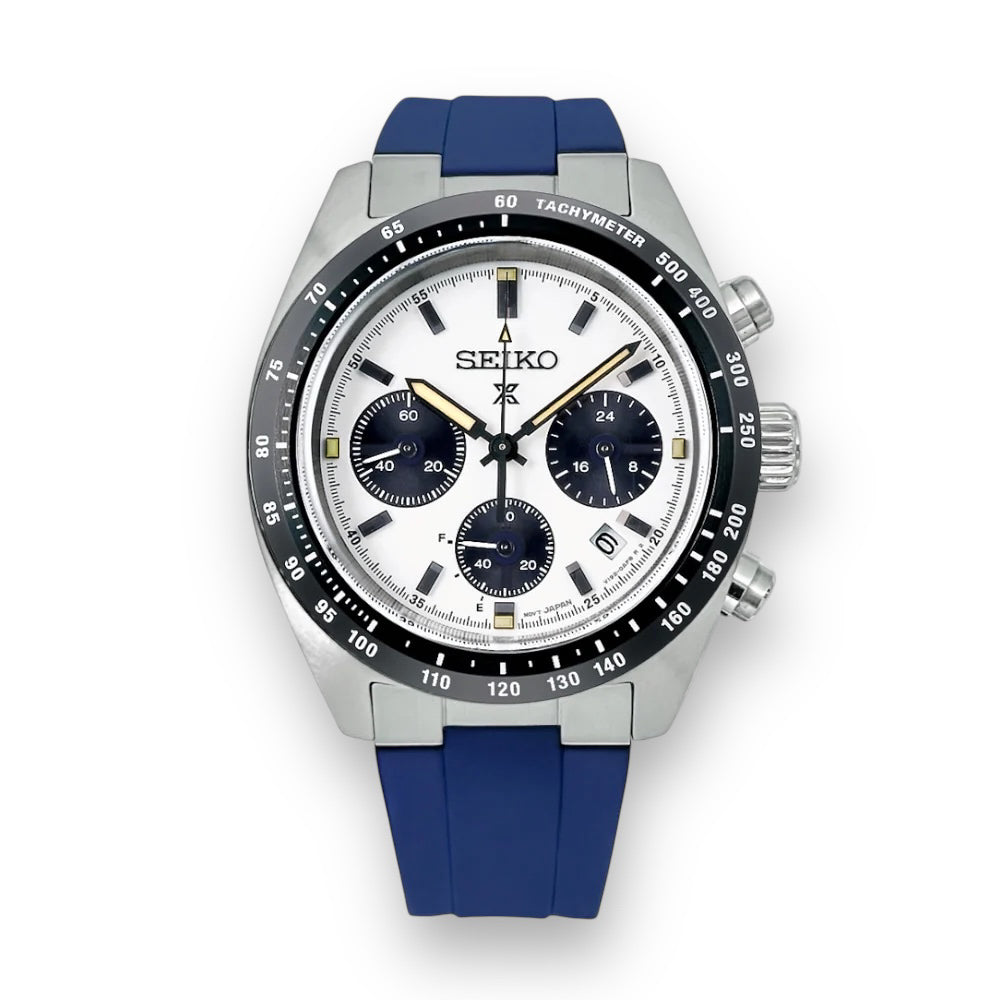 END LINK RUBBER STRAP FOR SEIKO SPEEDTIMER (SSC81X) – Clockwork