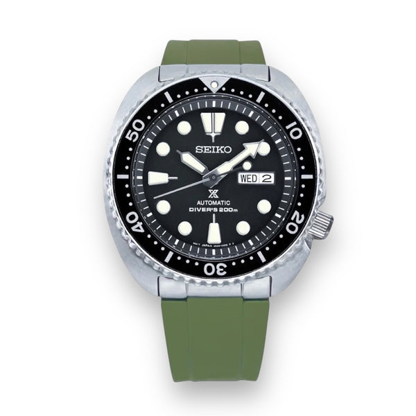 END LINK RUBBER STRAP FOR SEIKO TURTLE
