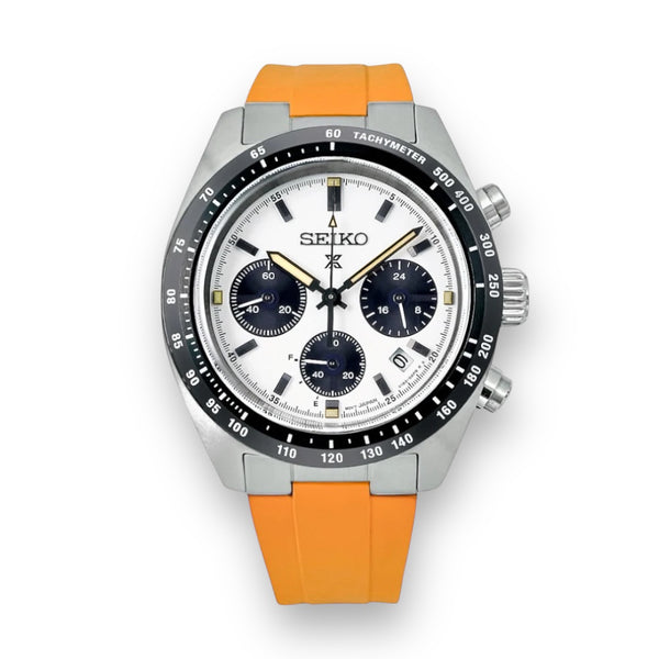 END LINK RUBBER STRAP FOR SEIKO SPEEDTIMER (SSC81X)