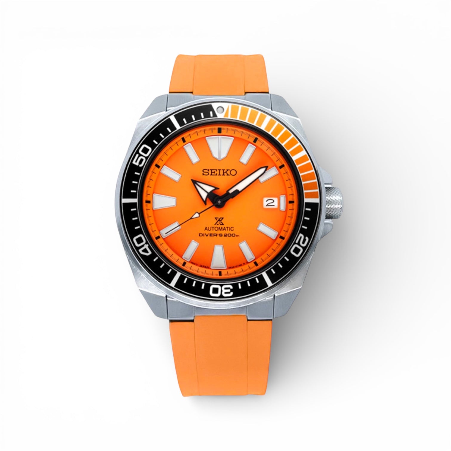 END LINK RUBBER STRAP FOR SEIKO SAMURAI – Clockwork Republic