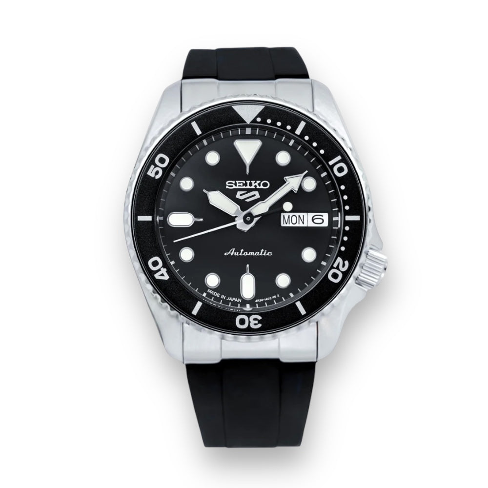 END LINK RUBBER STRAP FOR SEIKO 5 SPORTS 38