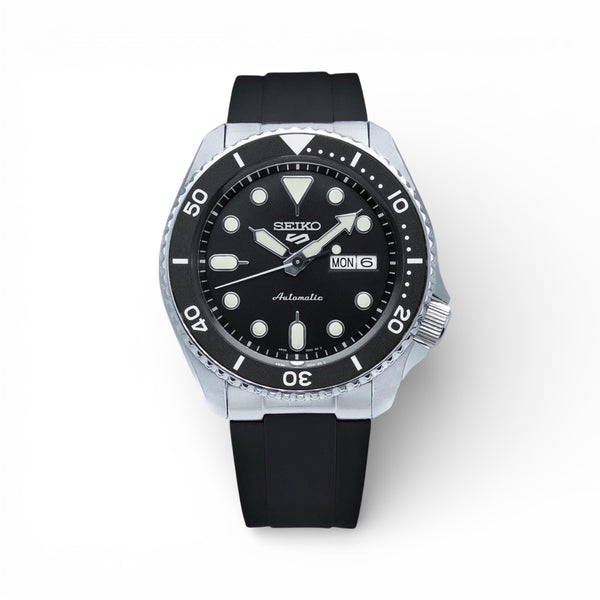 END LINK RUBBER STRAP FOR SEIKO 5 SPORTS