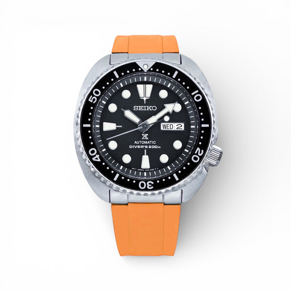 END LINK RUBBER STRAP FOR SEIKO TURTLE