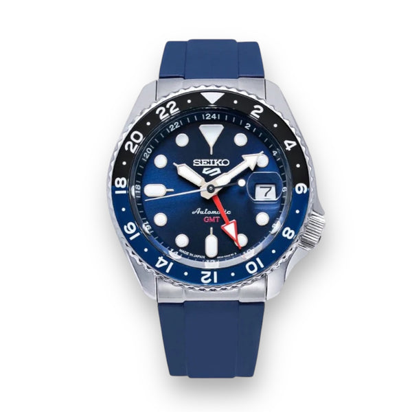 END LINK RUBBER STRAP FOR SEIKO 5 SPORTS
