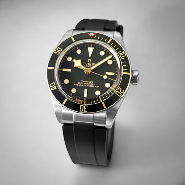 END LINK RUBBER STRAP FOR TUDOR BLACK BAY 58