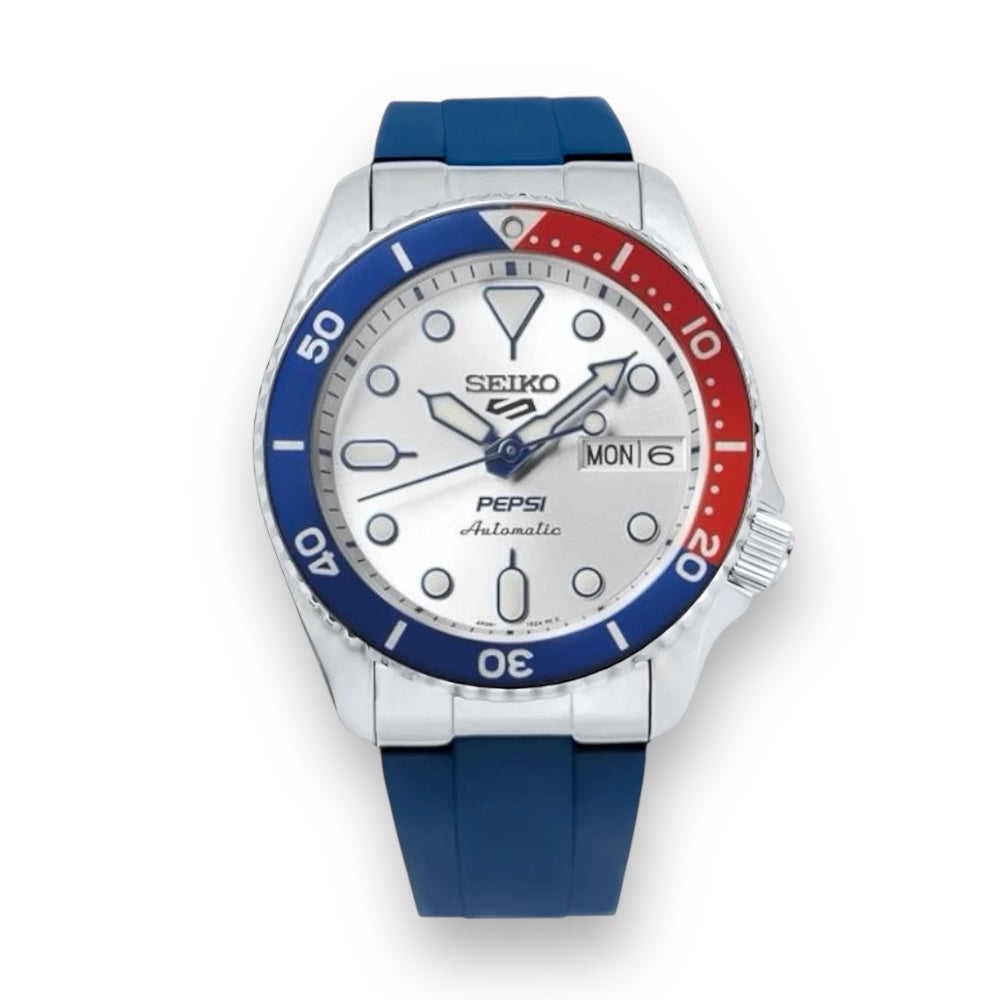 END LINK RUBBER STRAP FOR SEIKO 5 SPORTS 38