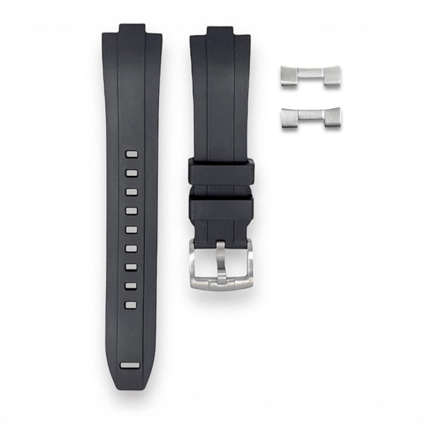 END LINK RUBBER STRAP FOR SEIKO SPEEDTIMER (SSC81X)