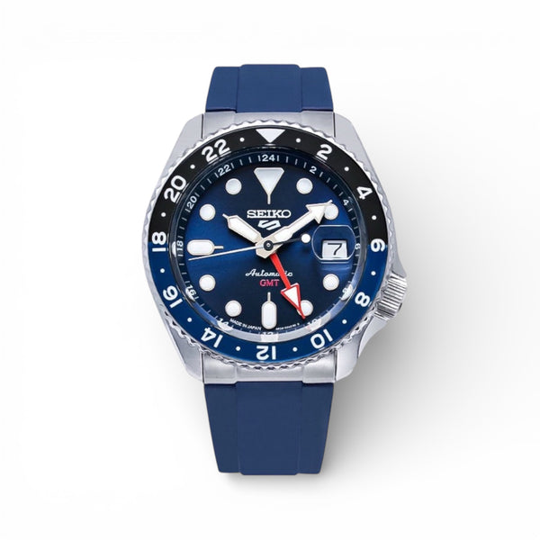 END LINK RUBBER STRAP FOR SEIKO 5 SPORTS