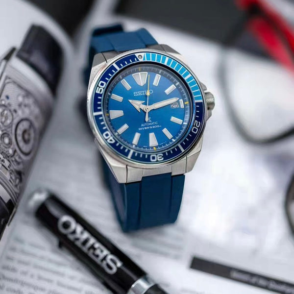 END LINK RUBBER STRAP FOR SEIKO SAMURAI