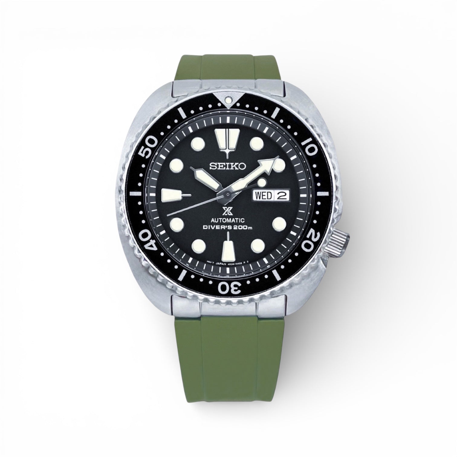 END LINK RUBBER STRAP FOR SEIKO TURTLE – Clockwork Republic
