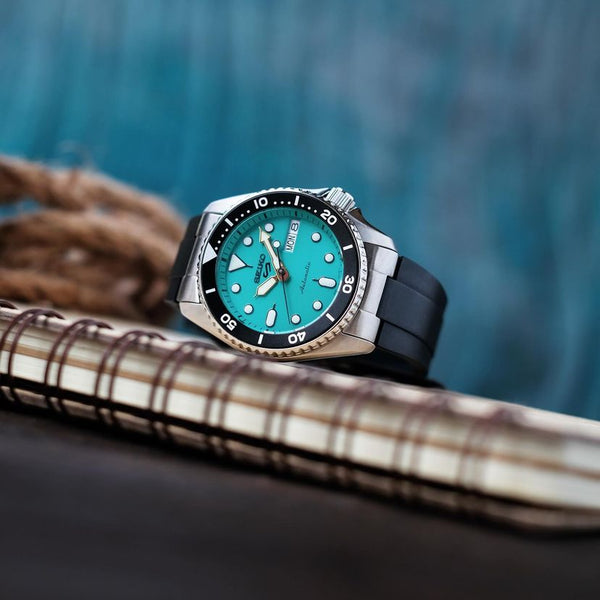 END LINK RUBBER STRAP FOR SEIKO 5 SPORTS 38