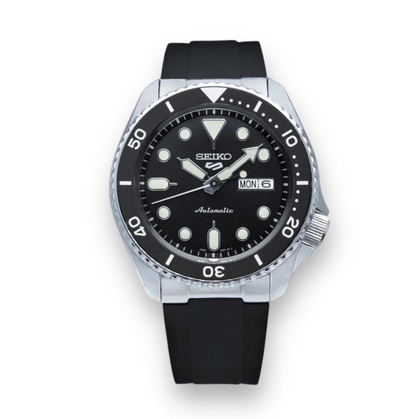 END LINK RUBBER STRAP FOR SEIKO 5 SPORTS