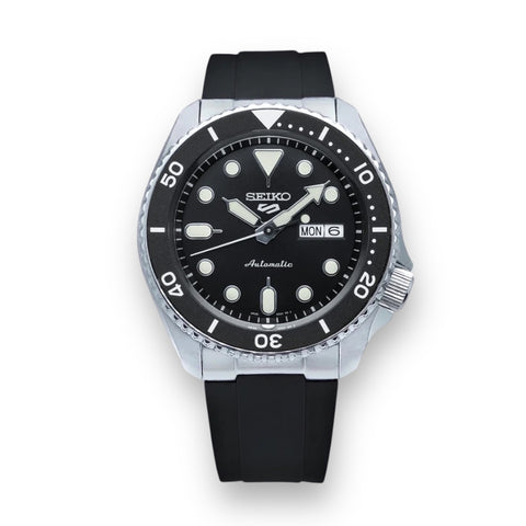 END LINK RUBBER STRAP FOR SEIKO 5 SPORTS