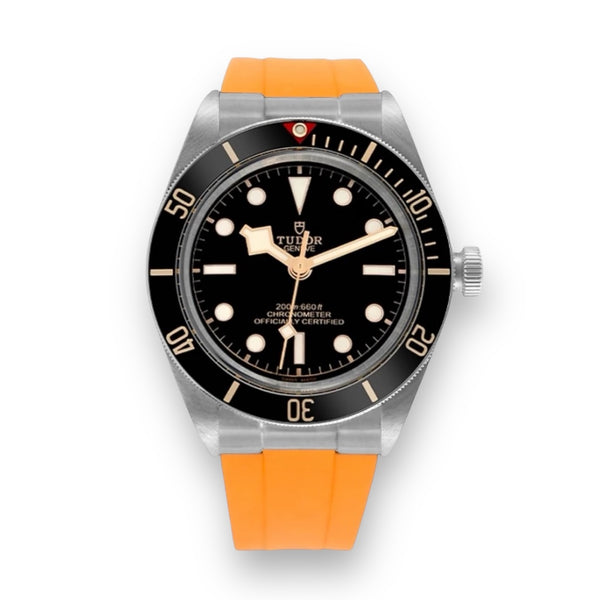 (PRE-ORDER) END LINK RUBBER STRAP FOR TUDOR BLACK BAY 58