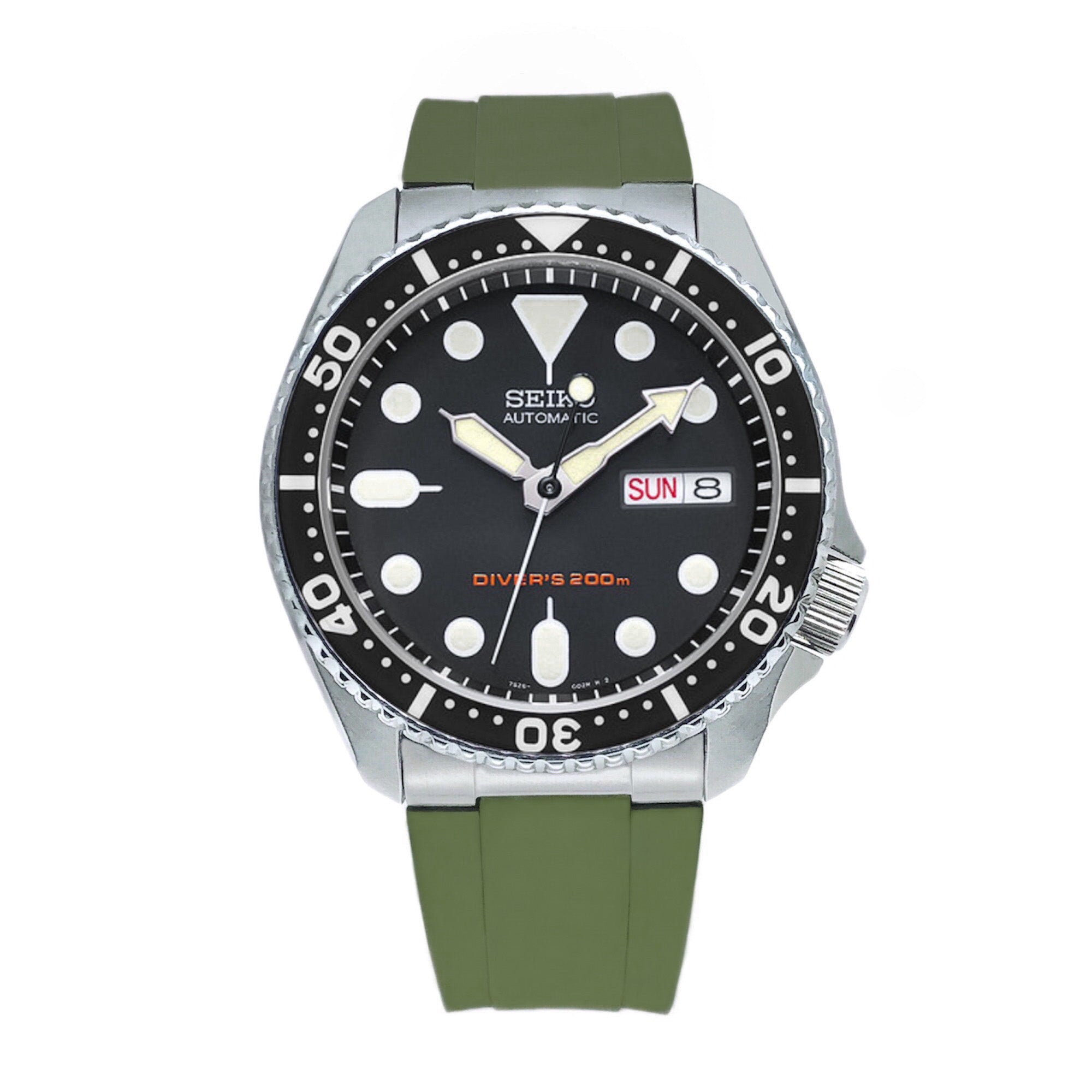 END LINK RUBBER STRAP FOR SKX007 009 Clockwork Republic