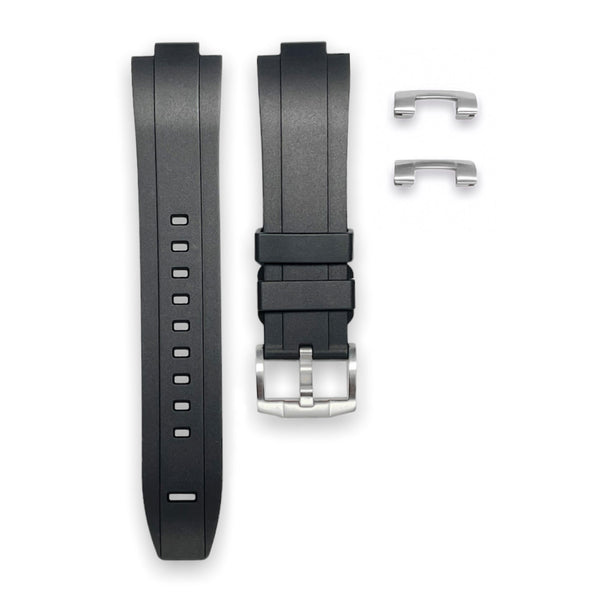 END LINK RUBBER STRAP FOR SEIKO 5 SPORTS